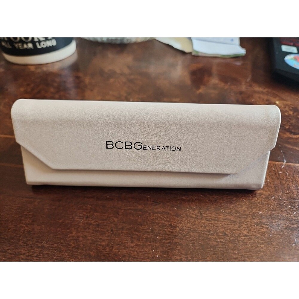 BCBGeneration Eyeglasses Folding Magnetic Close Faux Leather Case